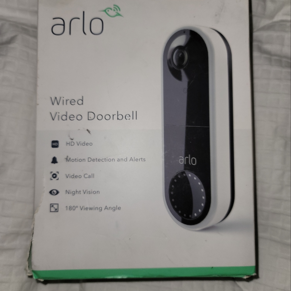 New Arlo Wired Video Doorbell